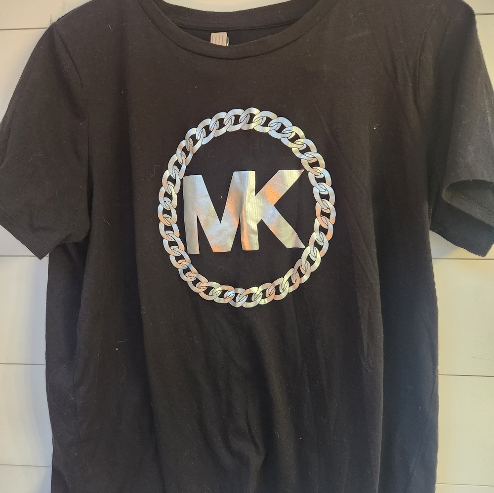 Michael Kors Tee with Silver Logo Size Xl